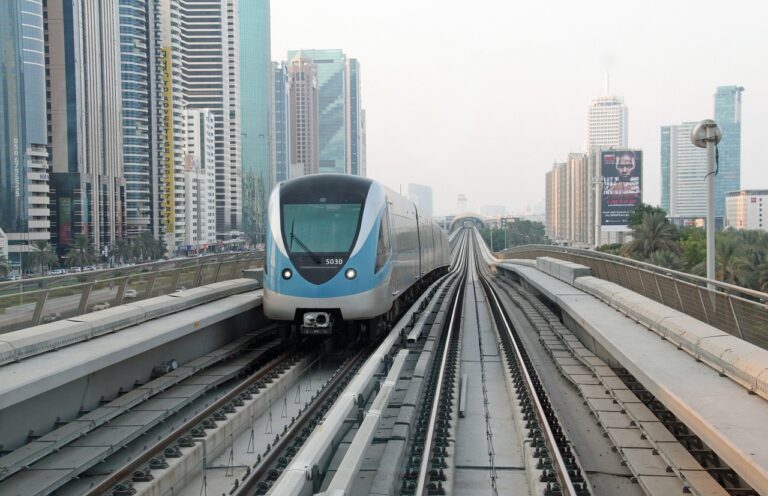 La metro di Dubai